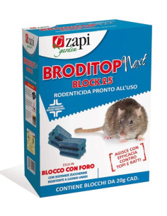 TOPICIDA BRODITOP NEXT BLOCK 25 GR.300 Miglior Prezzo
