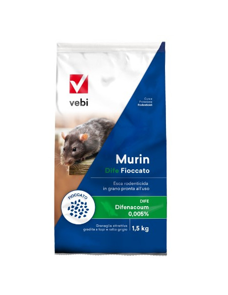 TOPICIDA MURIN DIFE FIOCCATO KG.1,5 Miglior Prezzo