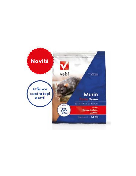 TOPICIDA MURIN FORTE GRANO KG.5 Miglior Prezzo