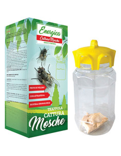 TRAPPOLA + ESCA MOSCHE ENERGICA CM 9 H.CM 22 Miglior Prezzo