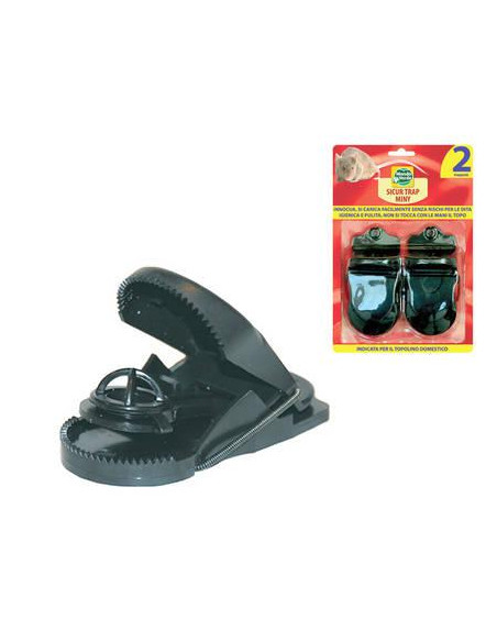 TRAPPOLA IN PLASTICA PER TOPI SICUR TRAP MINY Miglior Prezzo