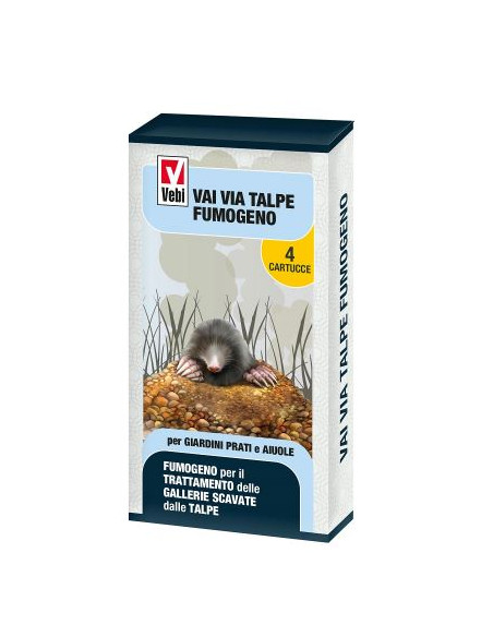 VAI VIA TALPE FUMOGENO BOX 4 PZ. 