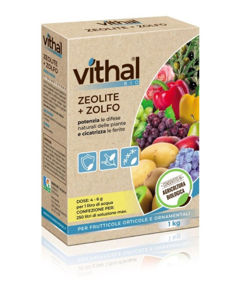 VITHAL BIO ZEOLITE + ZOLFO KG.1 Miglior Prezzo