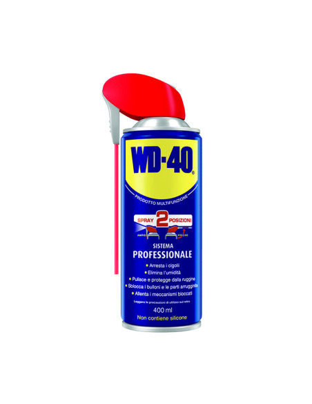 WD-40 LUBRIFICANTE SPRAY MULTIUSO 5 FUNZIONI ML.400 Miglior
