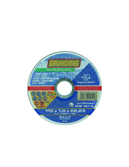 DISCHI DA TAGLIO SOTTILE CENTRO PIANO PER FERRO/INOX Miglior