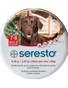 SERESTO COLLARE OLTRE 8 KG. 