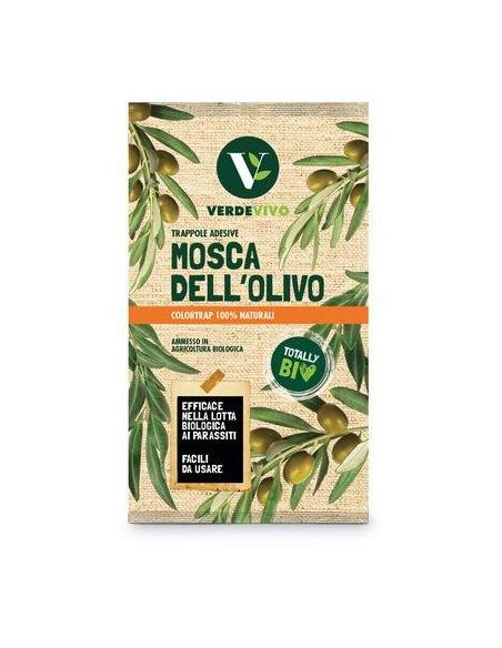 TRAPPOLA CROMOTROPICA MOSCHE OLIVO KOLLANT Miglior Prezzo