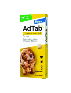 ADTAB COMPRESSE MASTICABILI PER CANI KG.11-22 Miglior Prezzo