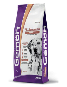 GEMON ALL BREEDS SALMONE E RISO KG.15 Miglior Prezzo