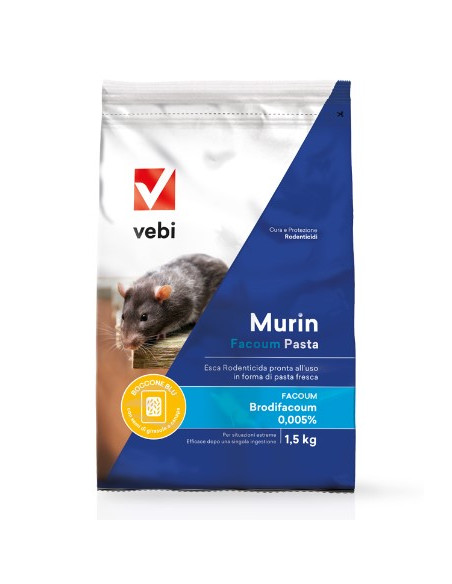 TOPICIDA MURIN FACOUM PASTA KG.1,5 Miglior Prezzo