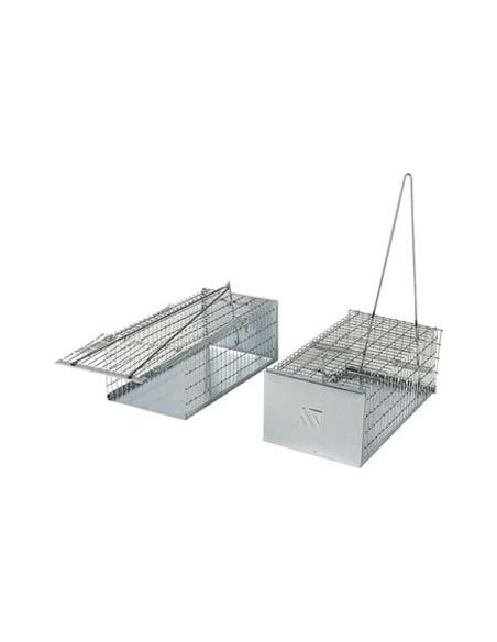 TRAPPOLE PESANTI A GALLERIA PER TOPI CM.30